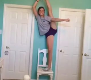 Sporcu kız güzelliği