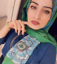 Türbanlı güzel hatun Hazal